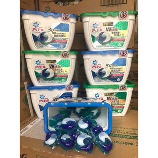 Viên Giặt Ariel 3D Hàng Nhật thùng 6 Hộp