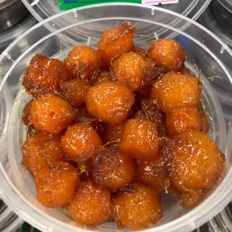 Ô mai Mơ nho xào gừng chính hiệu Bà Thu, quà vặt siêu ngon, đặc sản Hà Nội