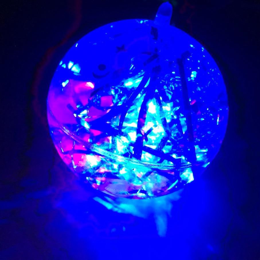 Đồ chơi Bóng Nảy Phát Sáng to, bóng nẩy phát sáng