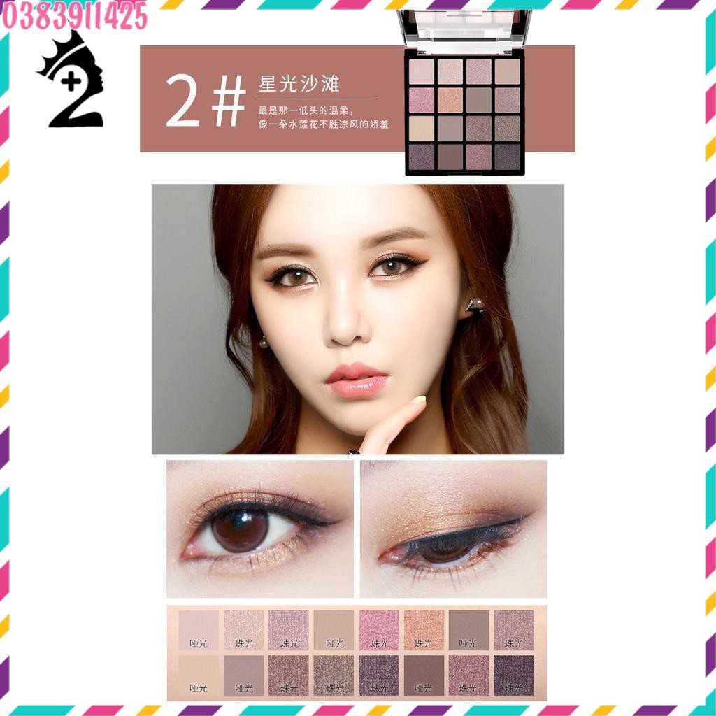 Bảng phấn mắt 16 màu Ombres A Paupila Maycreate TPP | BigBuy360 - bigbuy360.vn