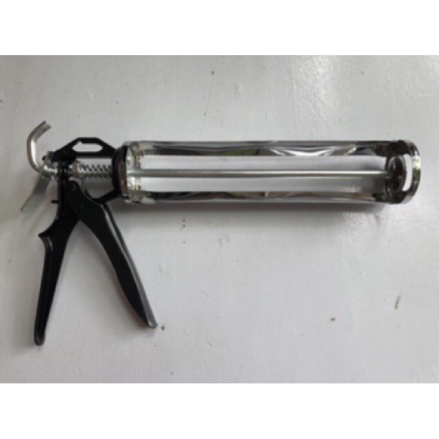 Súng bắn keo silicon inox đen