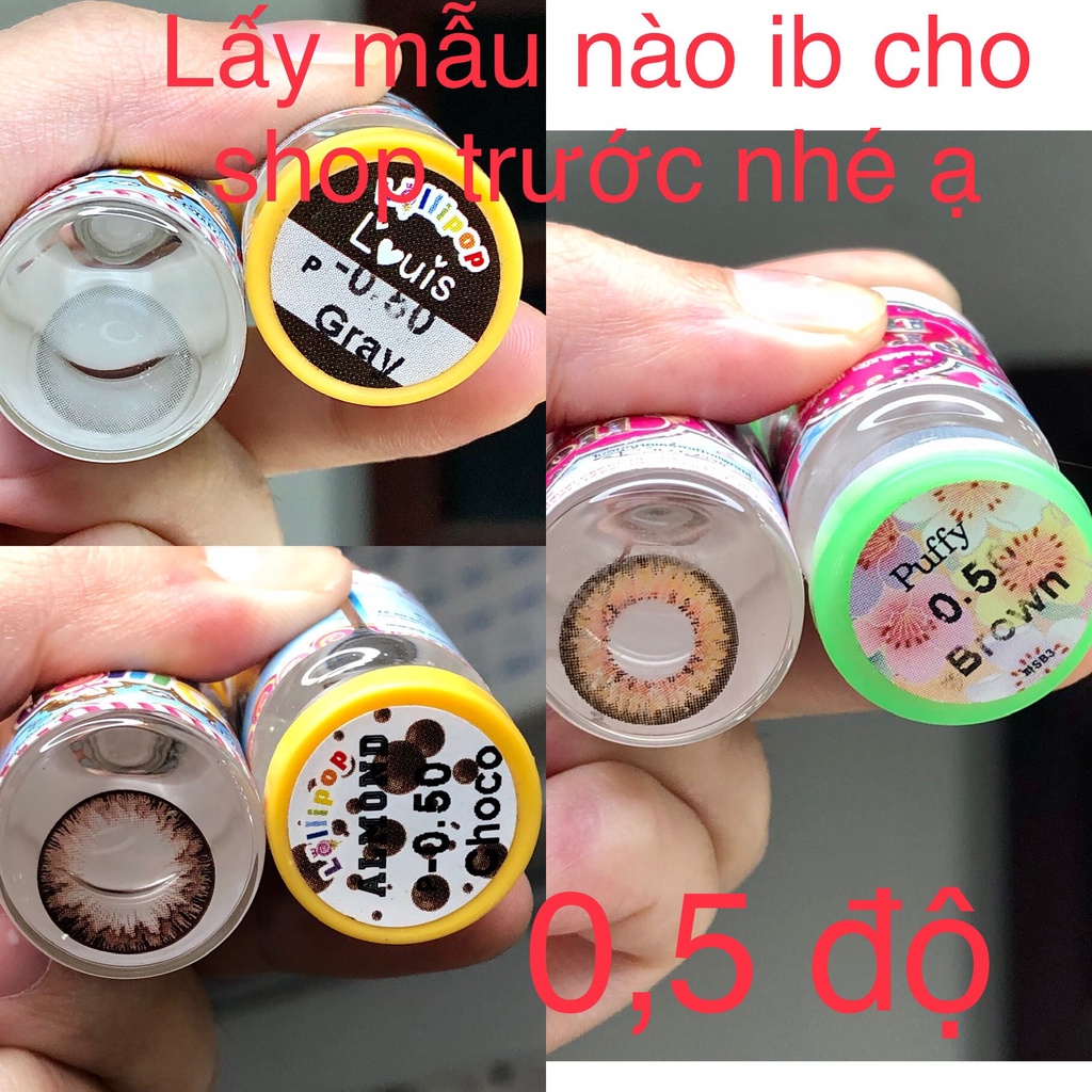 Lens Độ cận từ 0,5-0,75-1,0-1,25-1,5-1,75-2,0-2,25 độ (FREE SHIP )