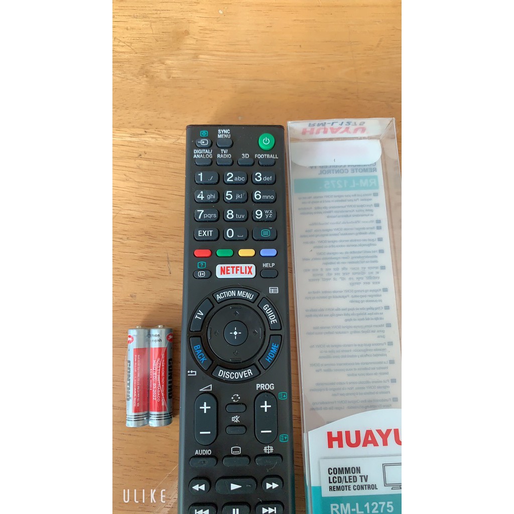 REMOTE ĐIỀU KHIỂN TIVI SONY LED LCD SMART 1275 HÀNG HỘP HUAYU