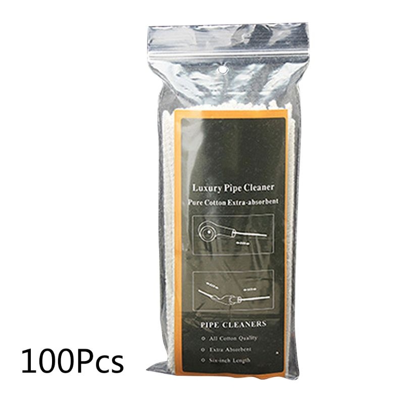 100 Bông vệ sinh làm sạch tẩu thuốc chất lượng cao