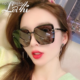 [🪁GIÁ SỈ🪁] Kính râm nữ mới mùa hè 2021 cá tính phiên bản Hàn Quốc mặt to mỏng tròn phân cực chống tia tím