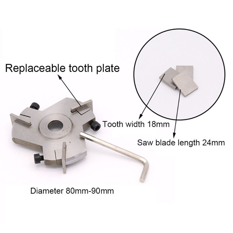 Đĩa Mài Đánh Bóng 3 Răng Kèm Cờ Lê Cho Máy Mài Góc