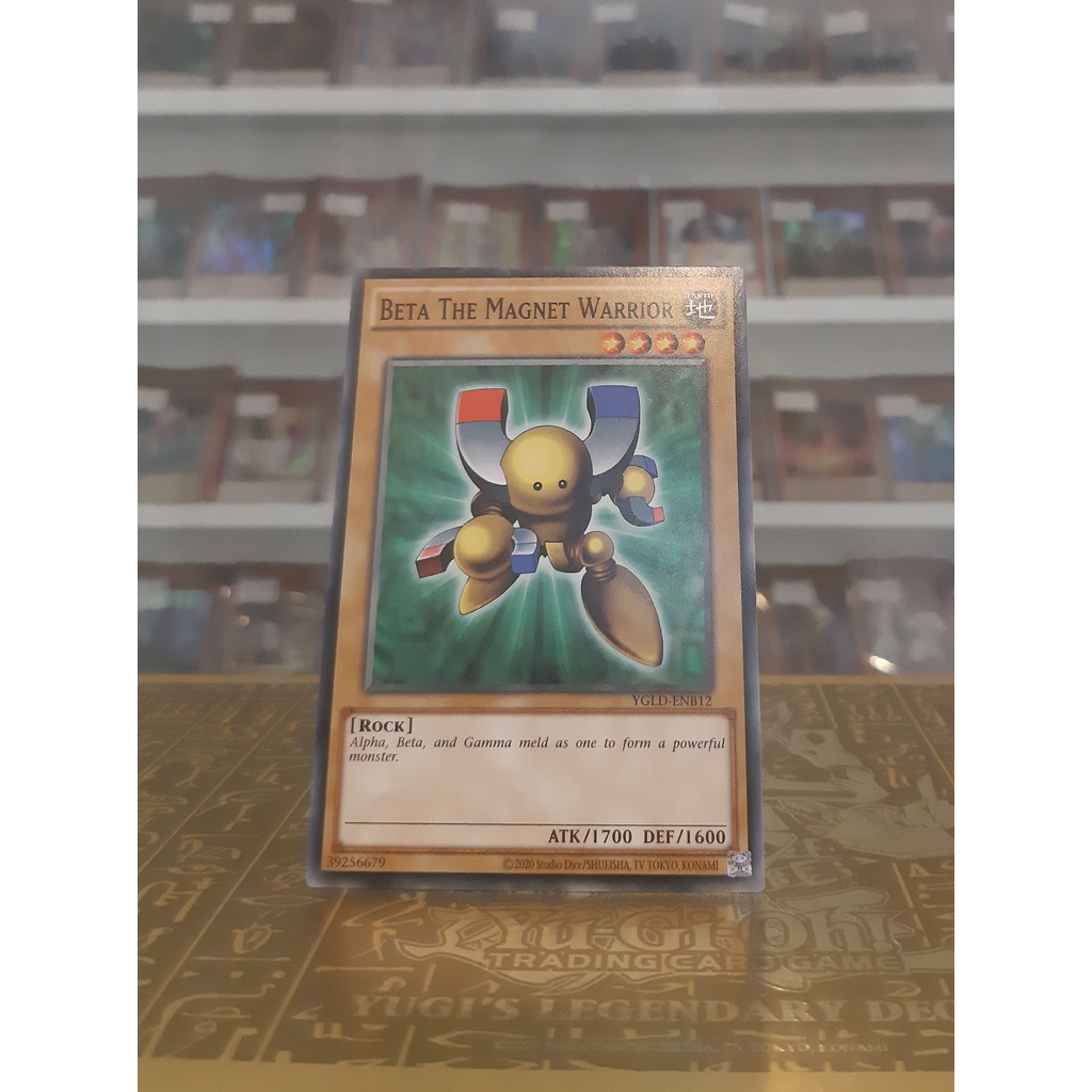 Thẻ Bài YugiOh! Mã YGLD-ENB12 - Beta The Magnet Warrior - Common - Unlimited
