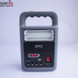 Đèn LED tích điện chuyên dụng kiêm ắc quy sạc dự phòng SUNTEK KM-926A + Tặng cáp sạc đa năng