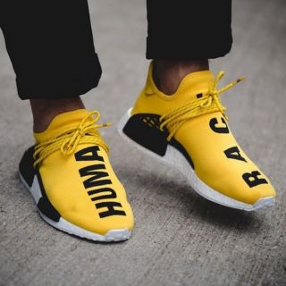 (FULLBOX) Giày thể thao NMD HUMAN RACE vàng