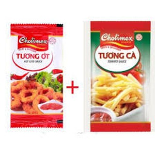 BỊCH 50 GÓI TƯƠNG CÀ/TƯƠNG ỚT CHOLIMEX GÓI 10G