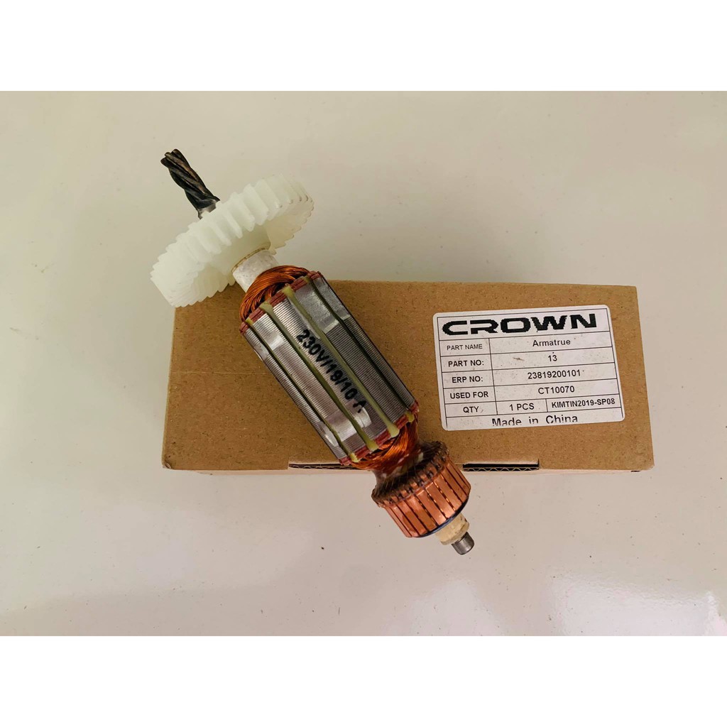 [Chính hãng] Rotor máy khoan Crown CT10070