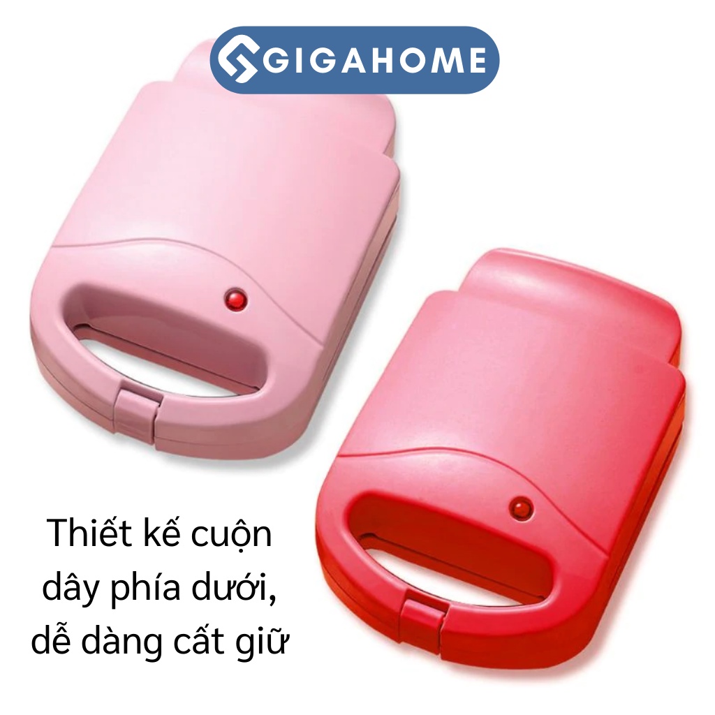 Máy Nướng Bánh Mì, Kẹp Sandwich GIGAHOME Đa Năng, Tiện Dụng 9587