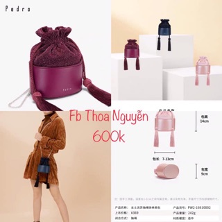 Pedro - Túi xách tròn nhũ Pedro 16610002