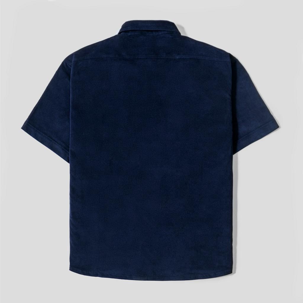 Áo sơ mi nhung tăm Navy Collectors Maison Explorer Shirt