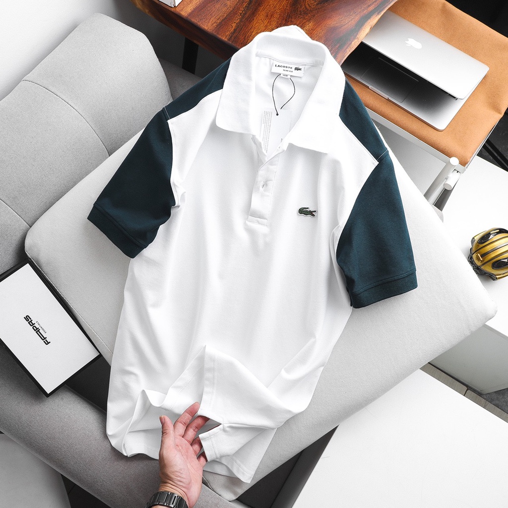 Áo thun nam LACOSTE [BAO ĐỔI TRẢ] [FREESHIP] Logo in nổi, cực dễ thương | BigBuy360 - bigbuy360.vn