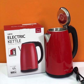 Ấm Đun Siêu Tốc 2 Lớp inox Lock&Lock EJK731 (1.7L) [ 100% chính hãng ]