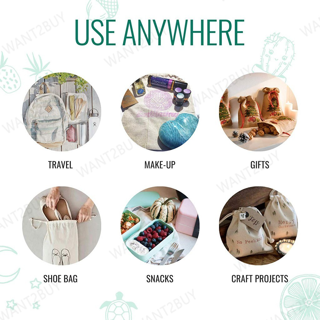Túi dây rút đựng đồ đa dụng cho gia đình