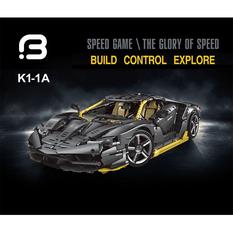 Đồ chơi giáo dục Lắp Ráp mô hình Siêu xe Lamborghinis Racing Car K1-1A