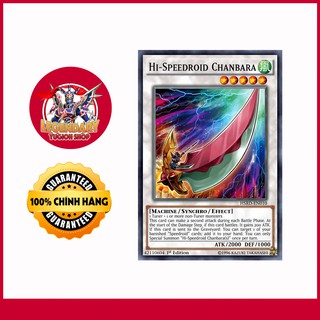 [EN-JP][Thẻ Bài Yugioh Chính Hãng] Hi-Speedroid Chanbara