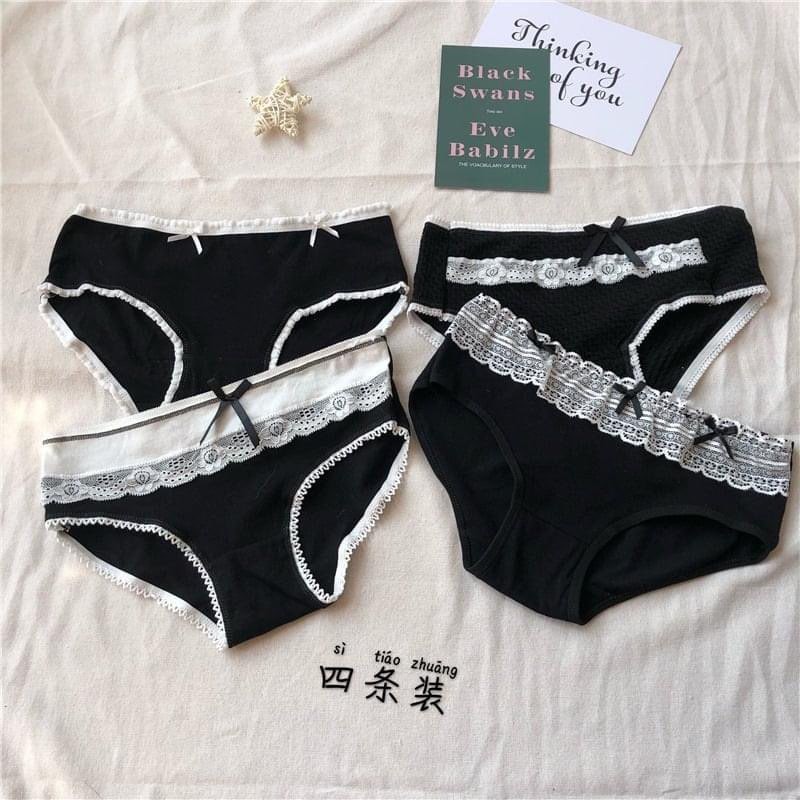 [ Hàng có sẵn ] SET quần chip Najiren chất thun mềm co dãn tốt