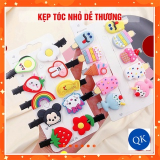 Kẹp tóc hoa quả dễ thương nhiều mẫu cho bé _qk293