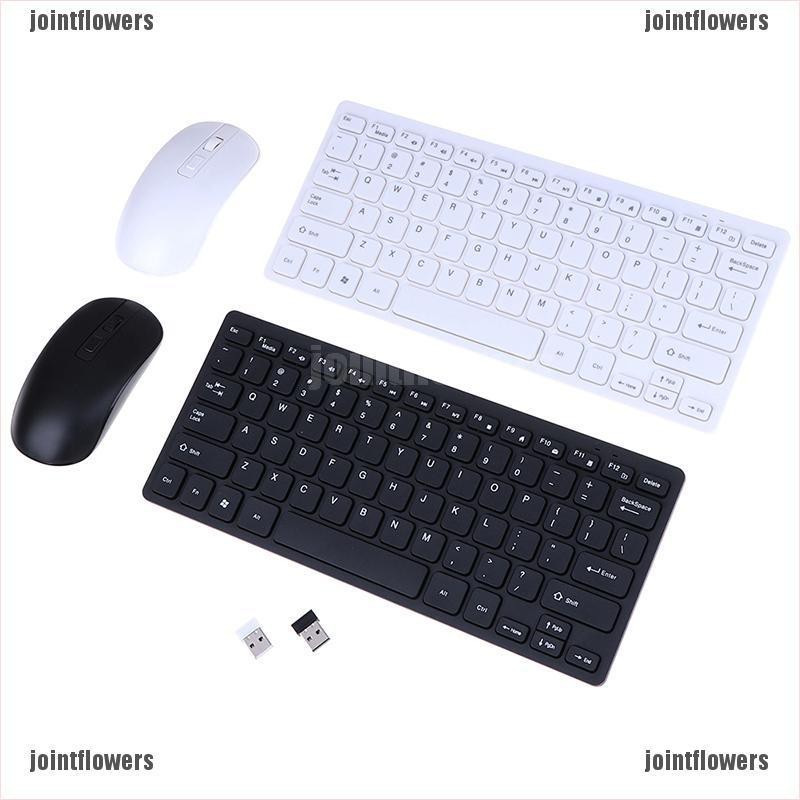 Bộ Bàn Phím + Chuột Không Dây 2.4ghz Cho Laptop / Pc | BigBuy360 - bigbuy360.vn