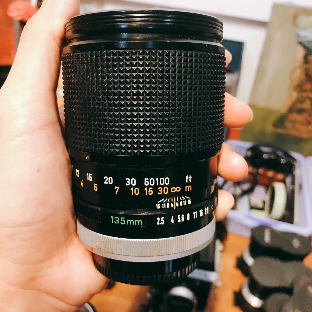 Ống kính Canon Lens FD 135mm F2.5 SC