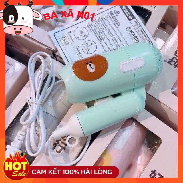 Máy sấy tóc mini gấp gọn tiện lợi khi mang theo