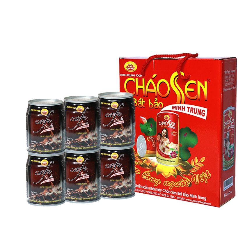 Cà phê đen Minh Trung combo 3 lon sảng khoái bừng tỉnh - CAPHEDEN 3