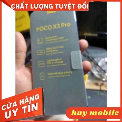 Điện thoại Xiaomi POCO X3 Pro 8/256Gb - FULL TIẾNG VIỆT - Chip Snapdragon 860 (7nm)