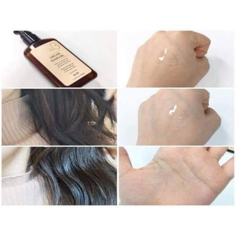 TINH DẦU DƯỠNG TÓC RAIP R3 ARGAN HAIR OIL 100ML