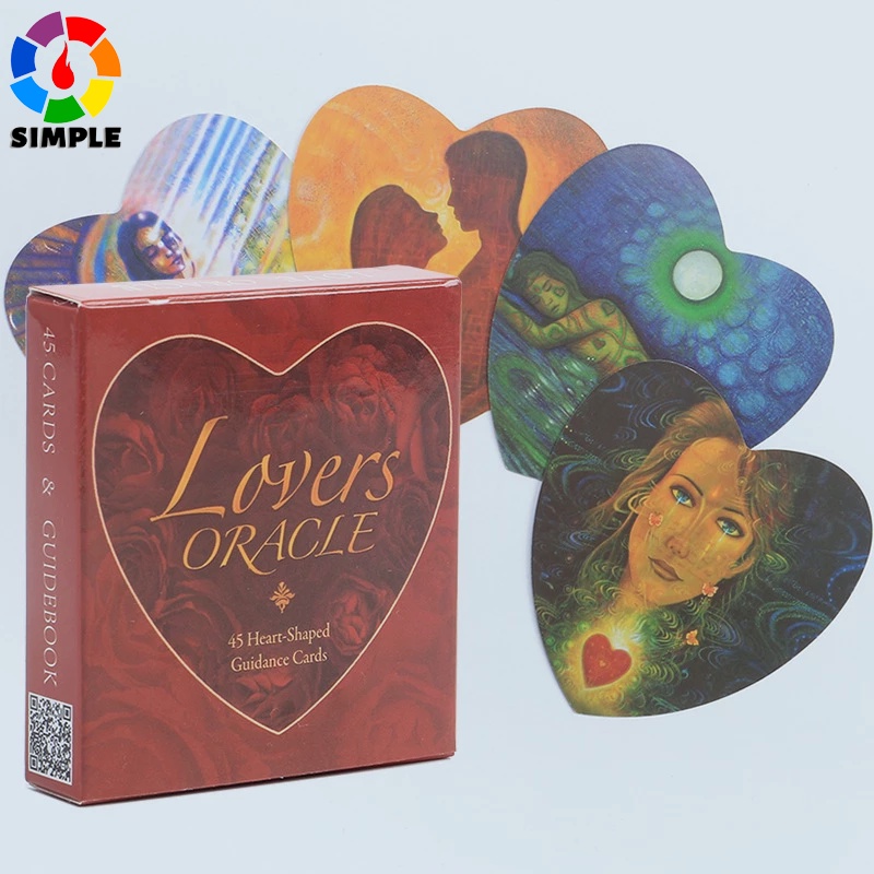 Lovers Oracle Card Bộ Thẻ Bài Tarot Thiết Kế Dễ Thương