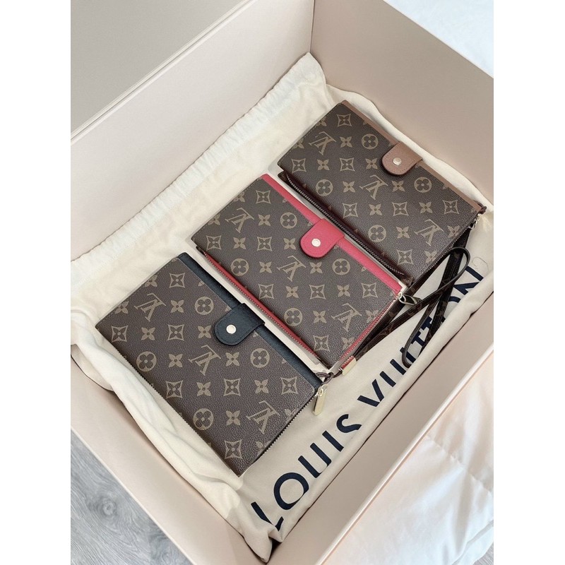 Clutch LV hàng đa đẹp fullbox size 20 dáng sang