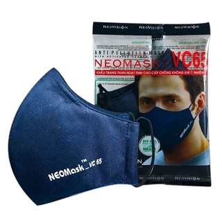 Khẩu trang neomask vc65 than hoạt tính quàng tai