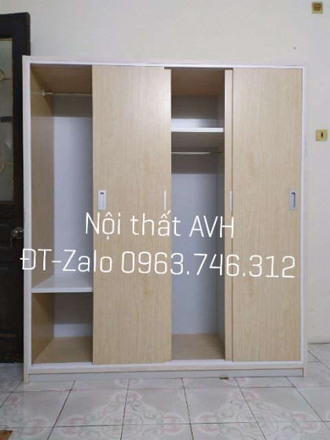 Tủ nhựa cánh lùa siêu bền 180*160*52 | BigBuy360 - bigbuy360.vn