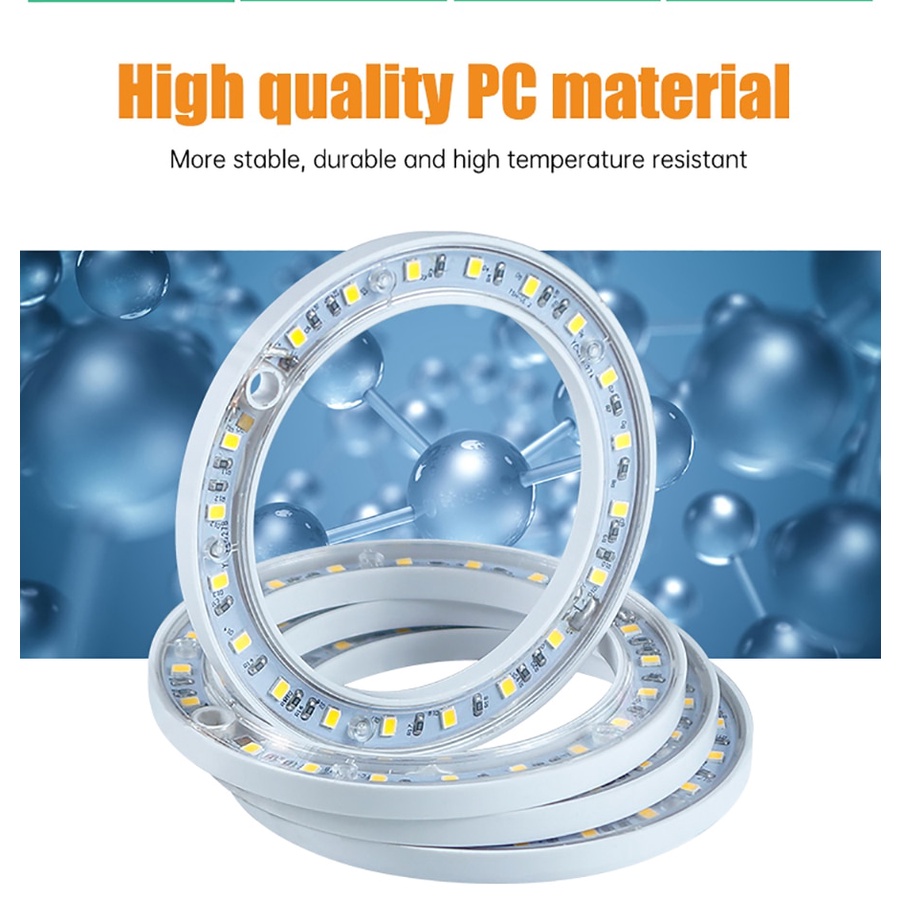 Đèn LED Trồng Cây Trong Nhà Hình Tròn 5V USB Toàn Diện