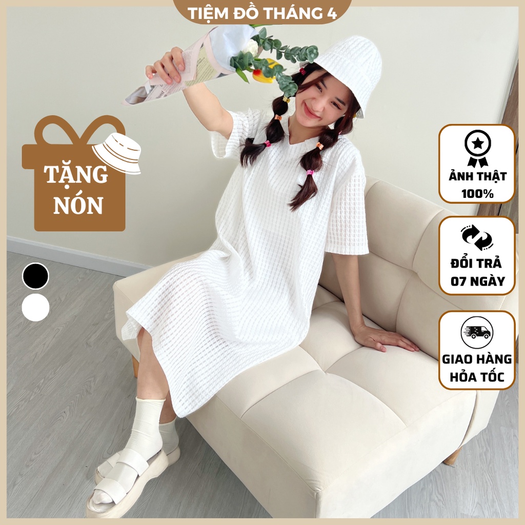 Đầm Polo Form Rộng Dáng Dài TIỆM ĐỒ THÁNG 4 FINN DRESS