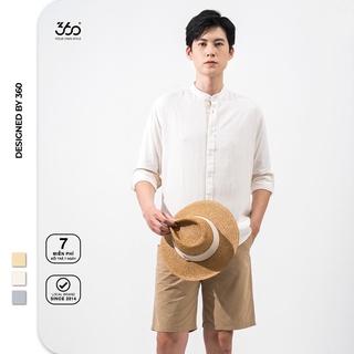 Áo sơ mi nam dài tay local brand 360 BOUTIQUE cổ tàu - STDTK231