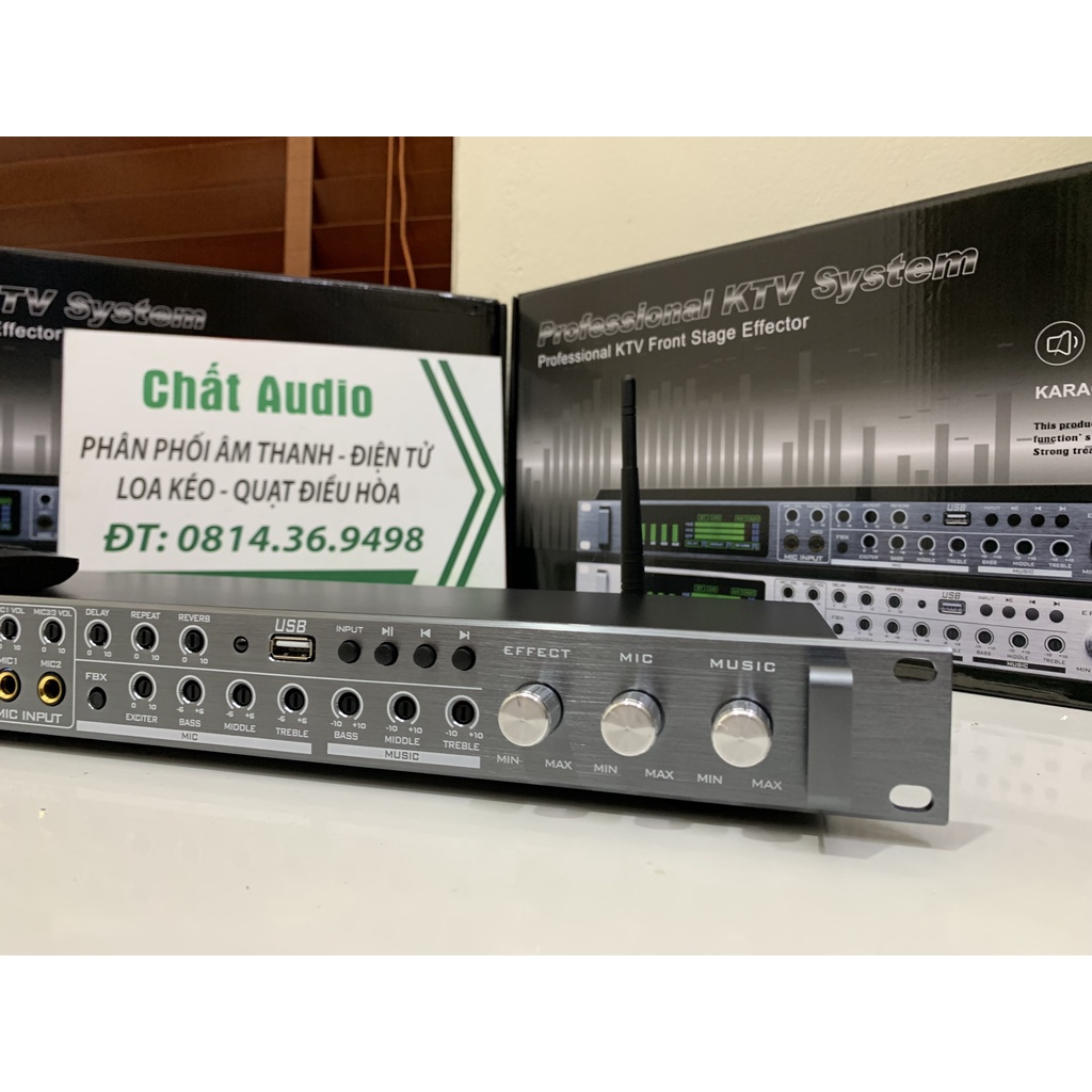 Vang cơ lai số JBL K-350 có reveb, bluetooth 5.0.