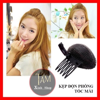 Kẹp độn phồng tóc mái đính mút xốp - độn phồng tóc phồng mái
