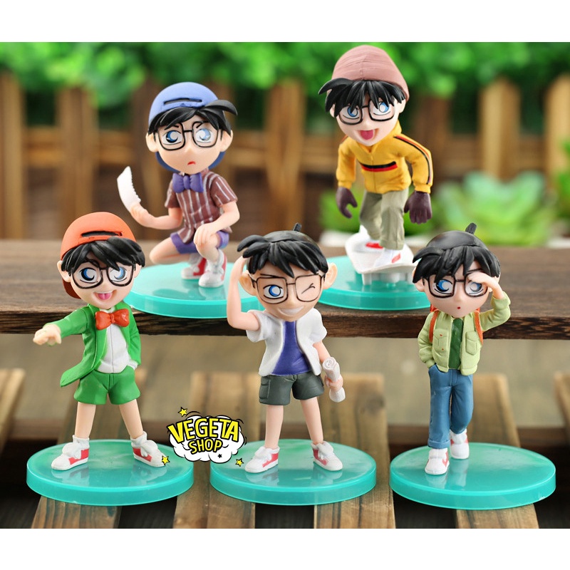 Mô hình Conan - Figure Conan &amp; Kaito Kid - Mẫu 10 nhân vật Conan &amp; Kaito Kid - Cao 12cm - Mẫu 1