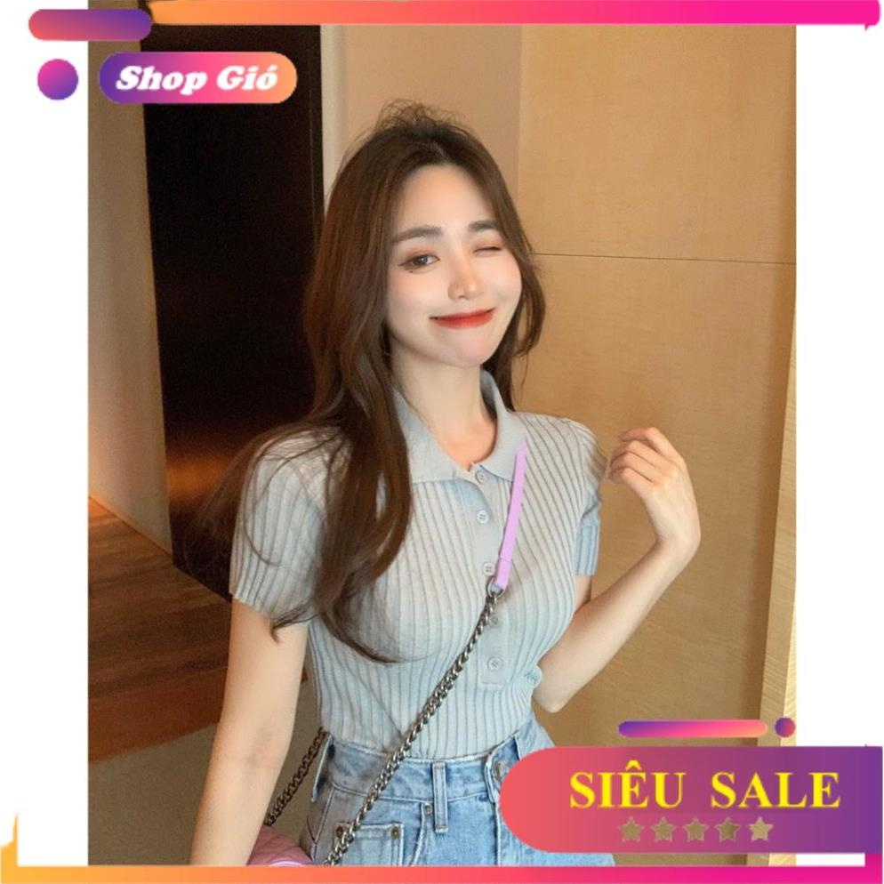 [SALE SOCK] áo thun polo tay ngắn dệt kim mẫu thiết kế mới hot nhất năm