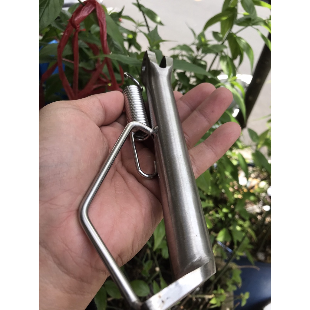 Chân chống xe máy, chống nghiên inox 304 KHÔNG RỈ SÉT CHO CÁC LOẠI XE MÁY WINNER VARIO EXCITER