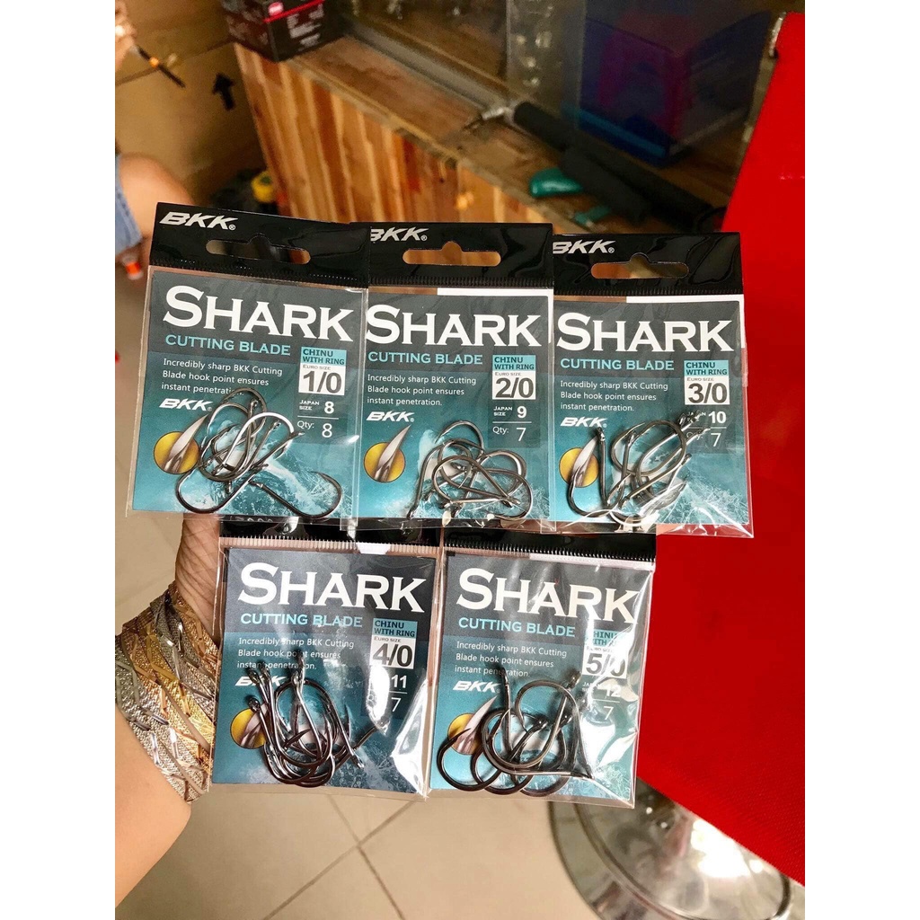 LƯỠI CÂU CÁ CHINU CHÍNH HÃNG BKK SHARK