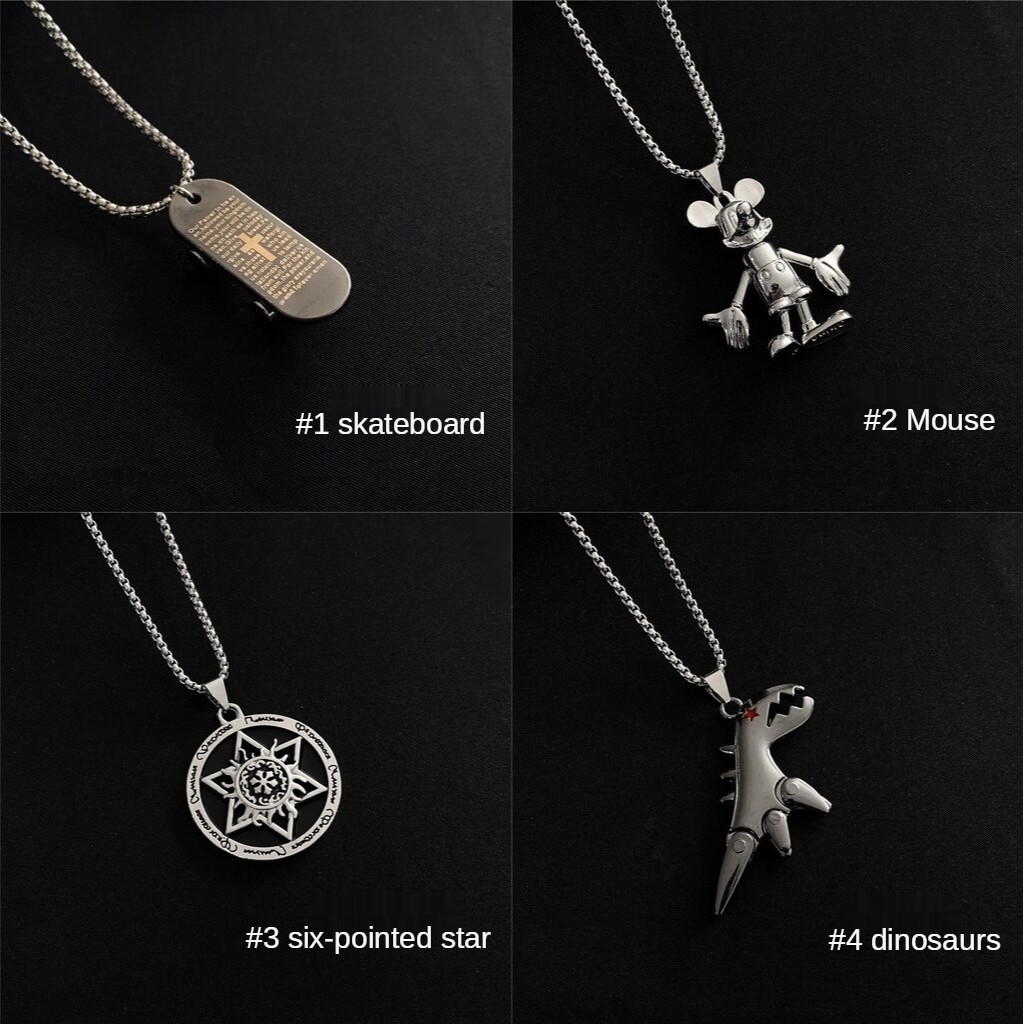 Dây Chuyền Kiểu Dáng Cá Tính Phong Cách Hip Hop C32