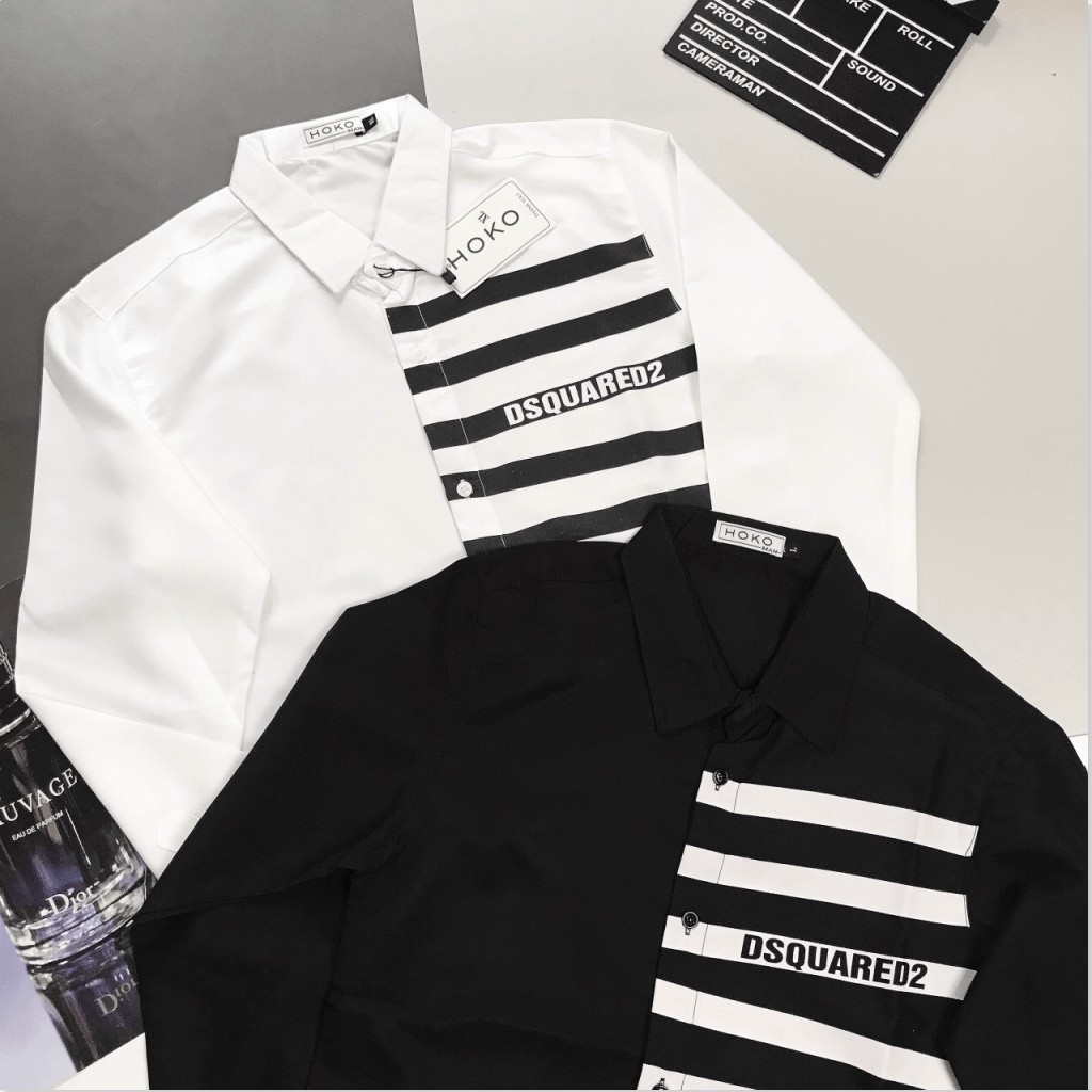 ÁO SƠ MI NAM DÀI TAY KẺ NGANG CỰC ĐẸP , HOẠ TIẾT ĐỘC ĐÁO BẮT MĂT HK