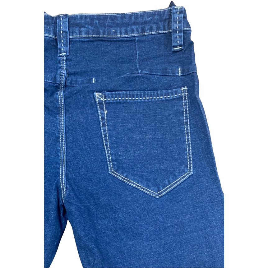 [Xả hàng] Quần jean bầu Sweeten your life chất liệu denim co dãn