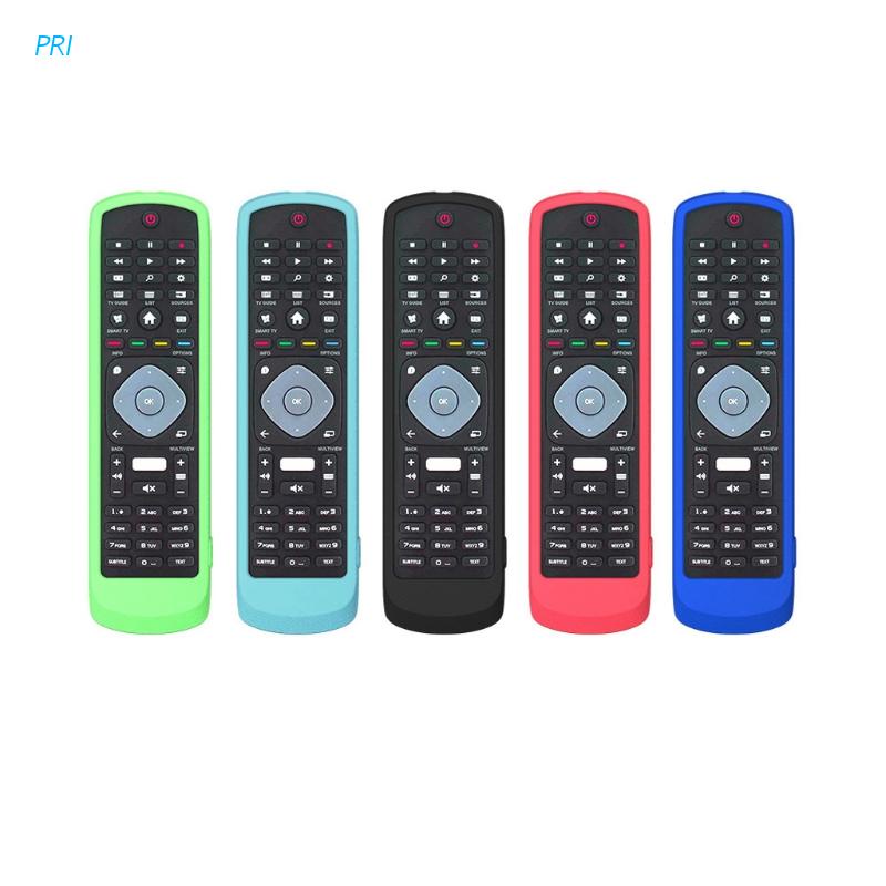 Vỏ Silicon Bảo Vệ Điều Khiển Từ Xa Màu Trơn Bền Bỉ Chống Bụi Cho TV -PHILIPS TV -Nefix HOF16H3