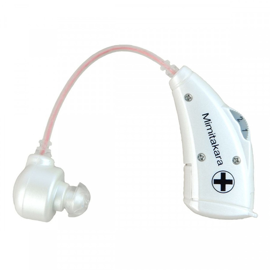 Máy trợ thính siêu nhỏ vành tai Model 2019 Mimitakara (JAPAN) DP-6B7 (Trắng) - 1