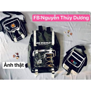 Balo bin đan dây vải dù